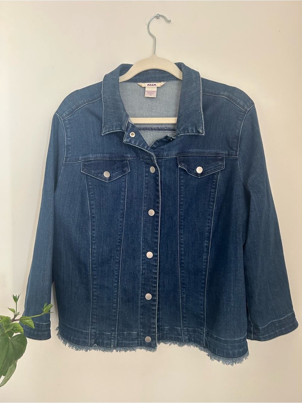 Denim Trucker Jacket - Dark Blue